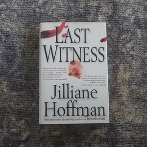 Last Witness by Jilliane Hoffman **HARDBACK**
